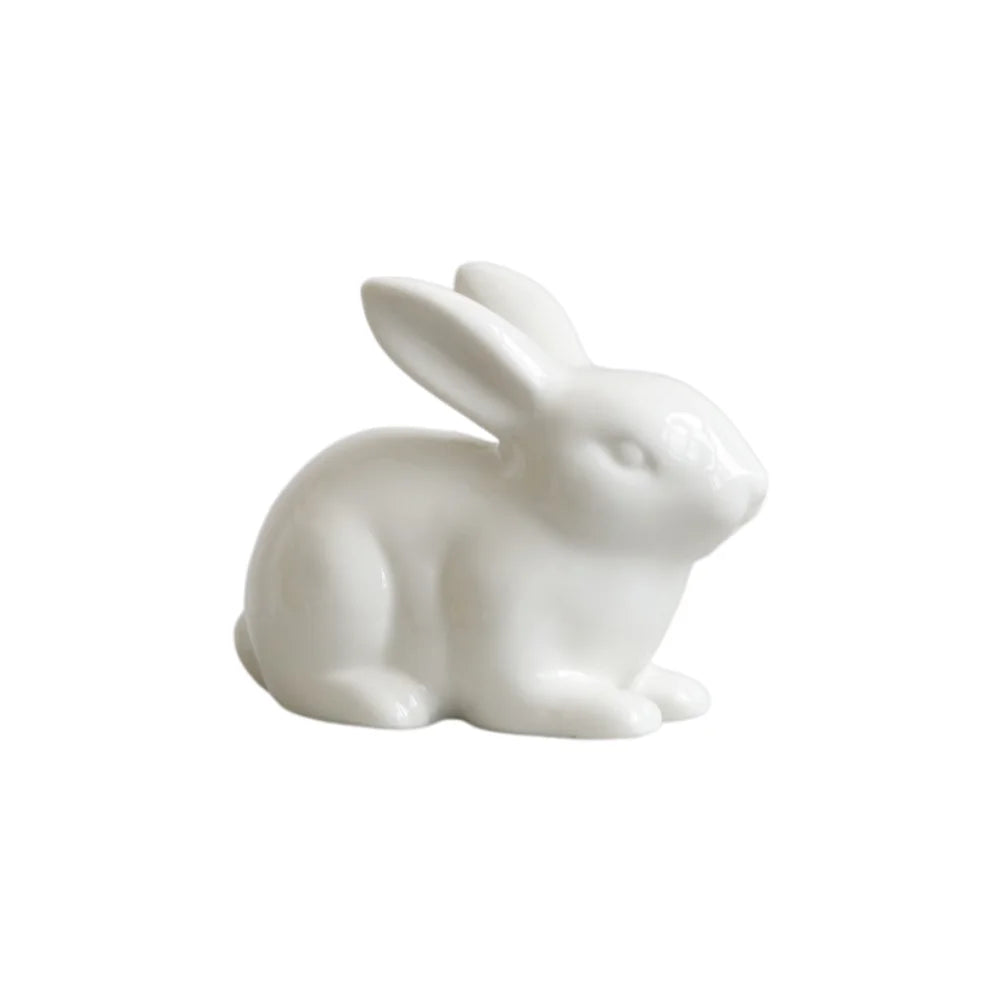 Ceramic Bunny Desktop Ornaments