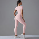 Seamless Workout Two-Piece Set Pink