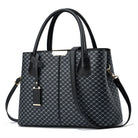 Stylish Plaid Women's Tote Handbag 5