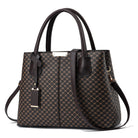 Stylish Plaid Women's Tote Handbag 6